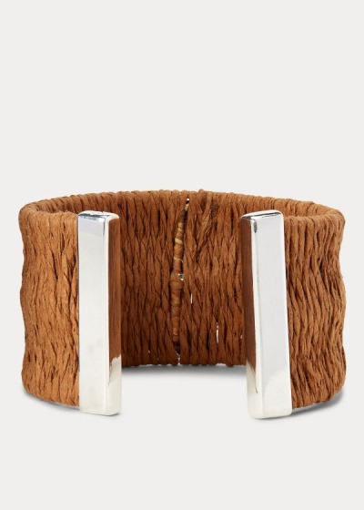 Pulsera Ralph Lauren Mujer Plateados - Raffia Cuff - SXFTR9270